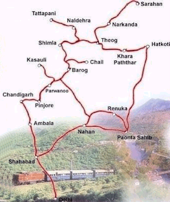 District Map of Kasauli